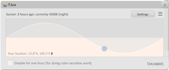แนะนำโปรแกรม F.Lux ถนอมสายตาด้วยการปรับแสงหน้าจอคอมพิวเตอร์อัตโนมัติ