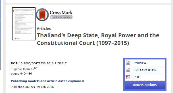 Article Deep State